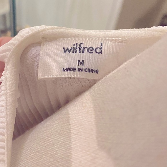 Aritzia Wilfred White Blouse - Picture 6 of 8